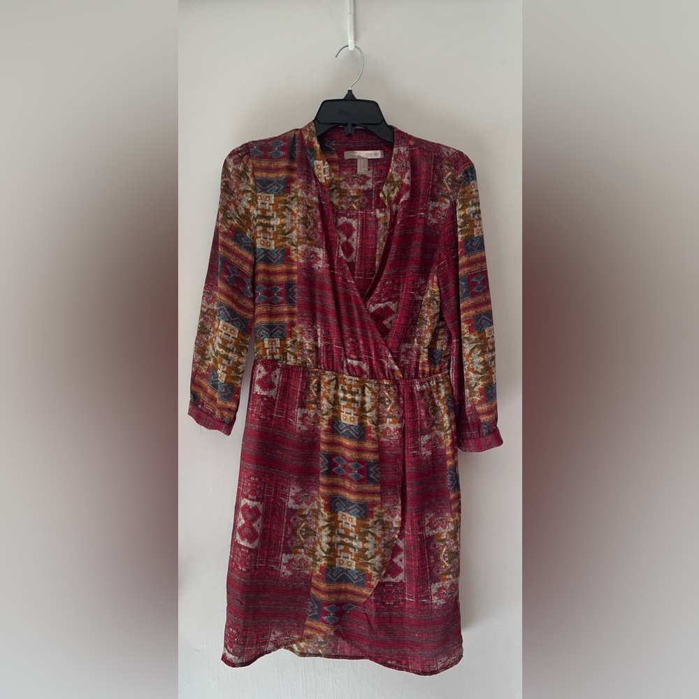 Multicolor Bohemian Print Dress